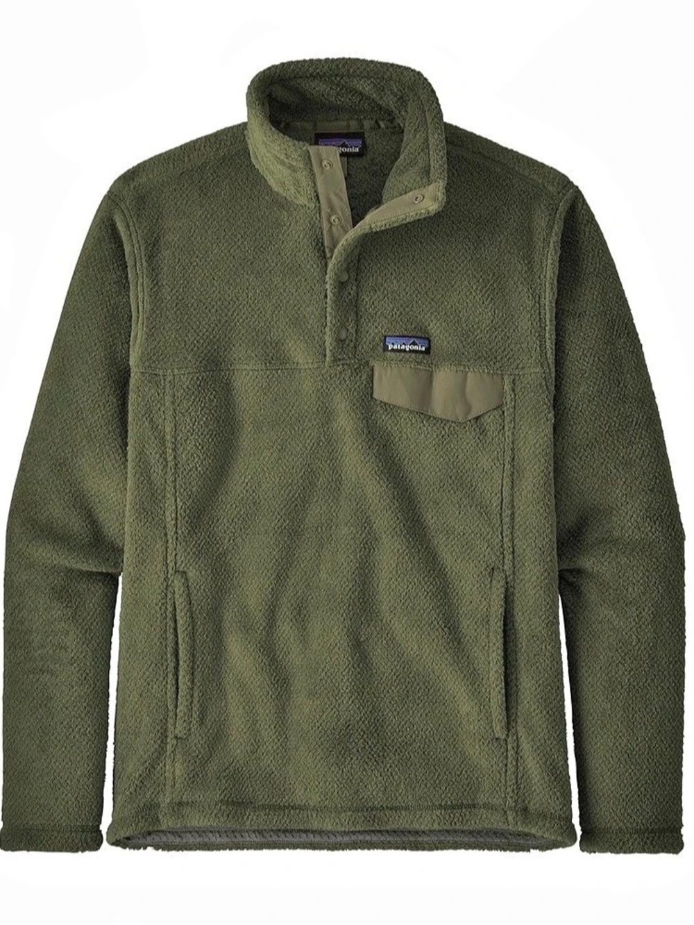 Patagonia Men’s Re-Tool Snap-T Pullover Fleece - Green AIGX Size L